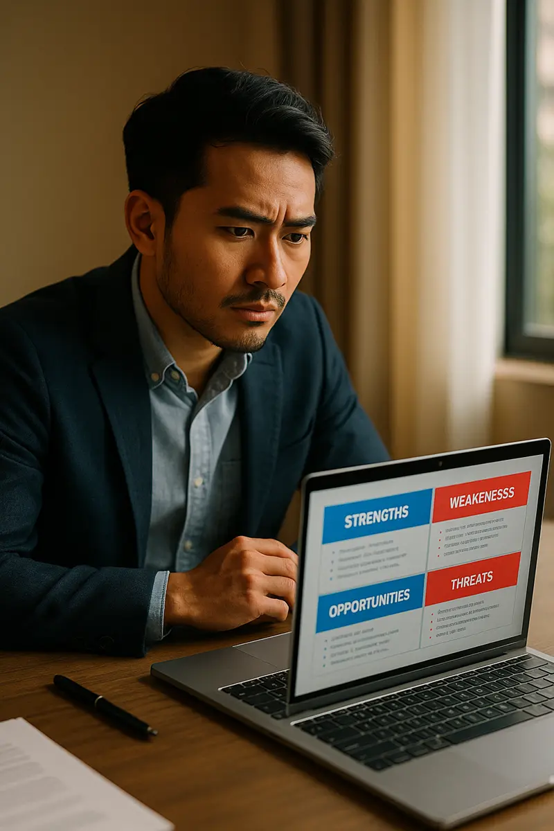 analisis peluang usaha swot